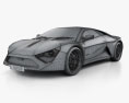 DC Avanti 2018 3d model wire render
