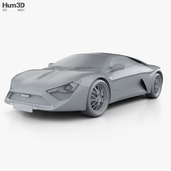 DC Avanti 2018 3D model - Vehicles on Hum3D