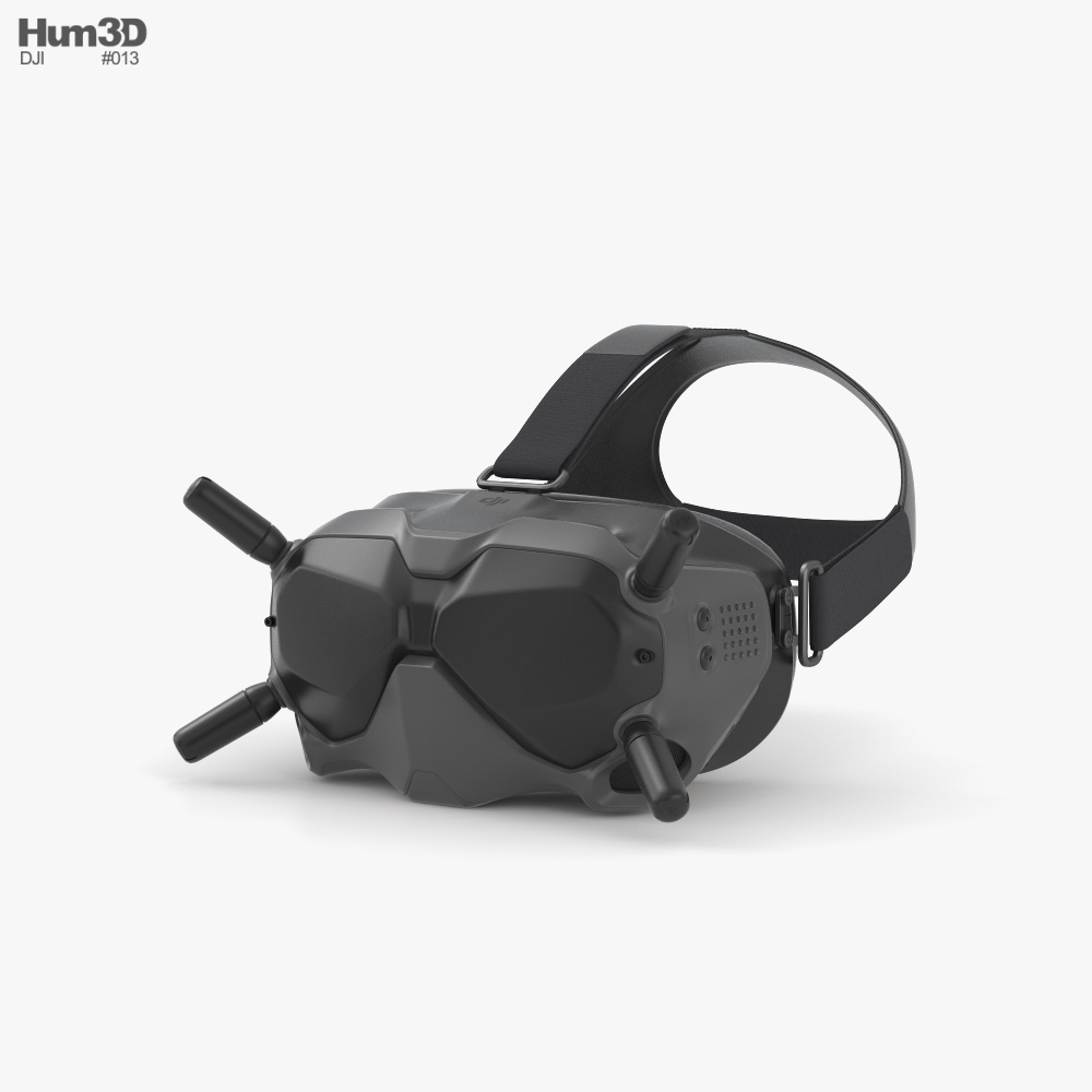 DJI FPV Goggles V2 3Dモデル