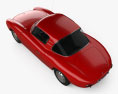 DKW 3=6 Monza 1956 Modello 3D vista dall'alto
