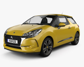 DS3 Chic Fließheck 2016 3D-Modell