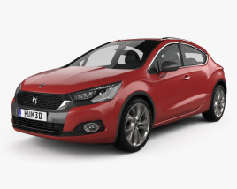 DS 4 Crossback 2018 3D model