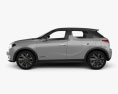 DS 3 Crossback E-Tense with HQ interior 2022 3d model side view
