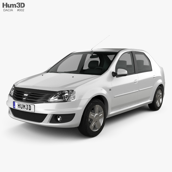Dacia Logan 2010 3D model