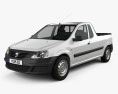 Dacia Logan Pickup 2013 3D 모델 