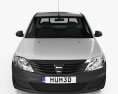 Dacia Logan Pickup 2013 3Dモデル front view