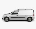 Dacia Logan Van 2013 3d model side view