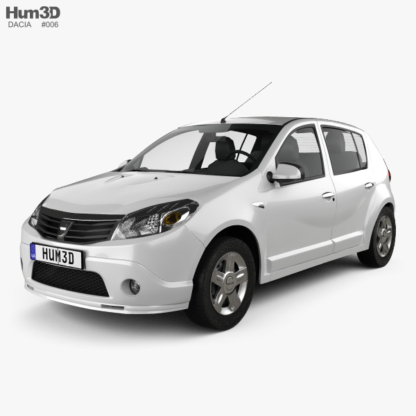 Dacia Sandero 2013 3D model