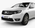 Dacia Logan II セダン 2013 3Dモデル