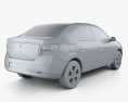 Dacia Logan II セダン 2013 3Dモデル