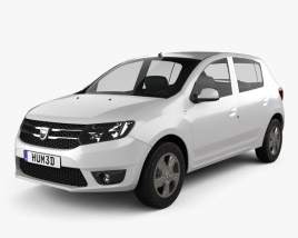 3D model of Dacia Sandero 2016