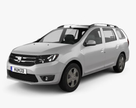 Dacia Logan MCV 2016 3D модель
