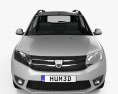 Dacia Logan MCV 2016 3d model front view