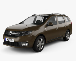 Dacia Logan MCV 2016 3D model