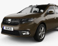 Dacia Logan MCV 2016 3Dモデル