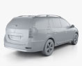 Dacia Logan MCV 2016 3Dモデル