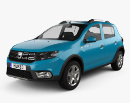 Dacia Sandero Stepway 2018 3Dモデル