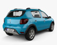Dacia Sandero Stepway 2018 Modelo 3D vista trasera