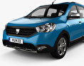 Dacia Lodgy Stepway 2017 3d model