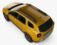 Dacia Duster 2021 3d model top view