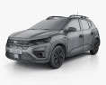 Dacia Sandero Stepway 2022 3d model wire render