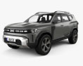 Dacia Bigster 2022 3Dモデル