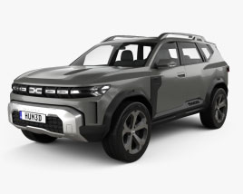 Dacia Bigster 2022 3D model