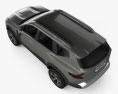 Dacia Bigster 2022 3Dモデル top view