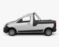 Dacia Dokker PickUp 2021 3D-Modell Seitenansicht