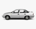 Daewoo LeMans (Nexia, Cielo, Racer) sedan 1999 3d model side view