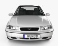 Daewoo LeMans (Nexia, Cielo, Racer) Berlina 1996 Modello 3D vista frontale