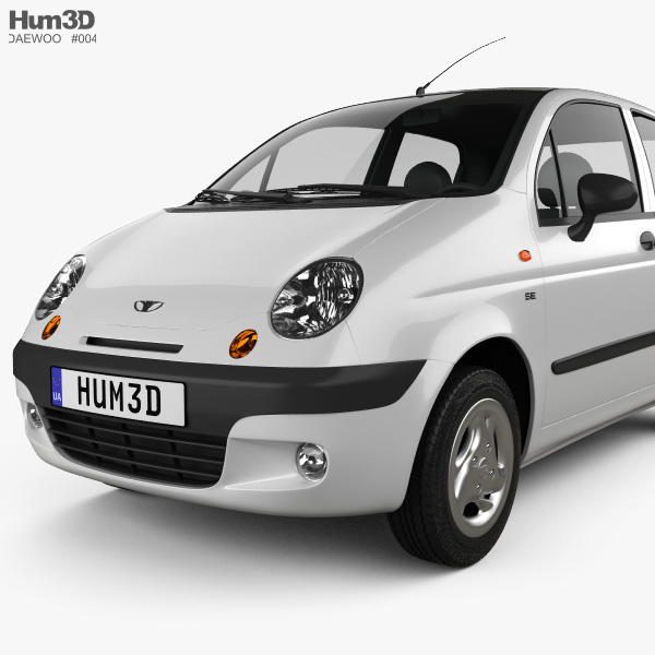 Daewoo Matiz M150 2014 3D model - Vehicles on Hum3D