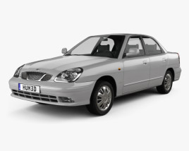 Daewoo Nubira sedan 2014 3D model