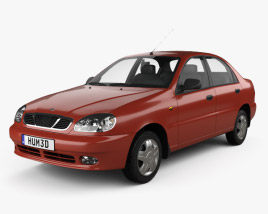 Daewoo Lanos (T100) 2000 3D model