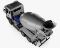 Daewoo Novus SE Betonmischwagen 2012 3D-Modell Draufsicht