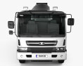 Daewoo Novus SE 콘크리트 믹서 트럭 2016 3D 모델  front view