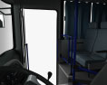 Daewoo BS106 Bus with HQ interior 2021 3d model seats