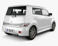 Daihatsu Materia 2012 3d model back view