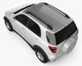 Daihatsu Terios 2011 3D模型 顶视图
