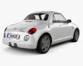 Daihatsu Copen 2013 3D 모델  back view