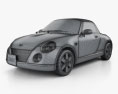 Daihatsu Copen 2013 3d model wire render