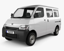 Daihatsu Gran Max Мікроавтобус 2014 3D модель