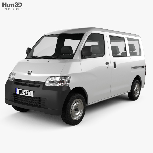 Daihatsu Gran Max Minibus 2014 3D model