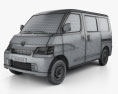 Daihatsu Gran Max Minibus 2014 3D模型 wire render