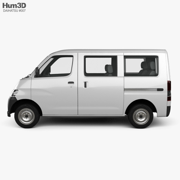 Daihatsu Gran Max Minibus 2012 3d Model Vehicles On Hum3d