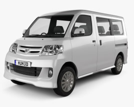 3D model of Daihatsu Luxio 2016