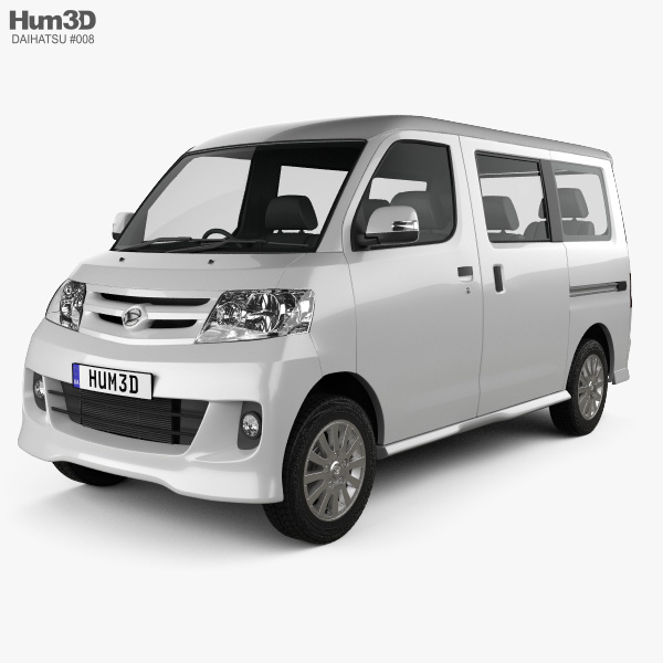 Daihatsu Luxio 2016 3D model