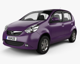 Daihatsu Sirion 2016 3D model