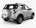 Daihatsu Terios 2016 3D 모델  back view