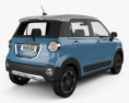 Daihatsu Cast Activa 2018 3d model back view